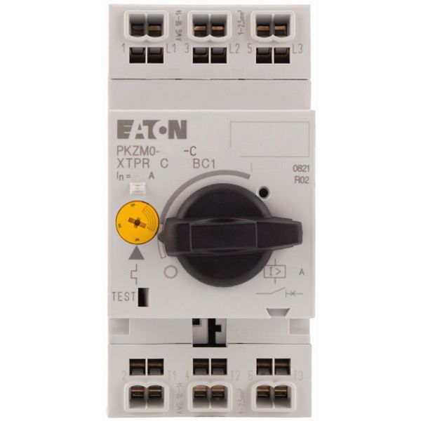 Motor-protective circuit-breaker, 3p, Ir=1-1.6A, spring clamp connection image 2