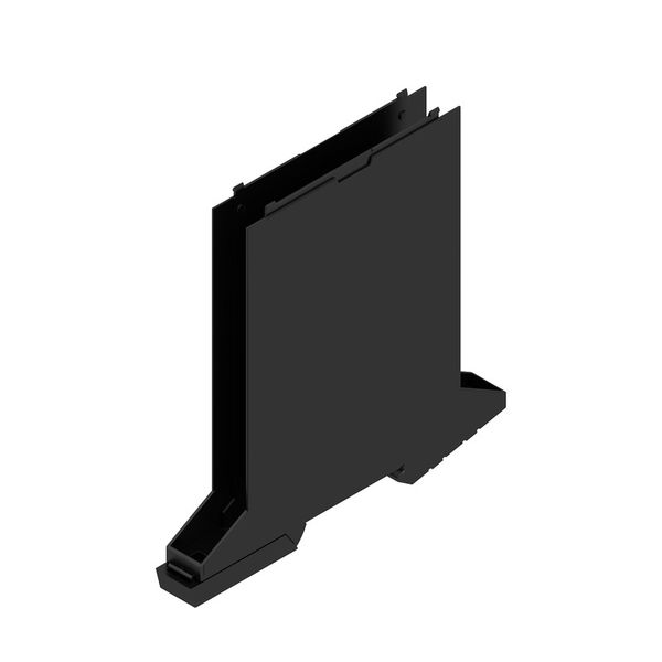 Basic element, IP20 in installed state, Plastic, black, Width: 12.5 mm image 2