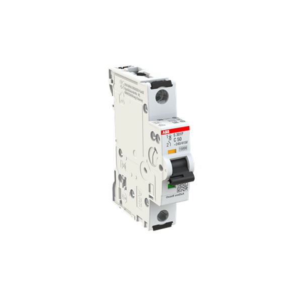 S301P-C50 Miniature Circuit Breaker - 1P - C - 50 A image 1