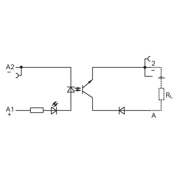 859-722 Optocoupler module; Output voltage range: 10 … 30 VDC; Railway image 3