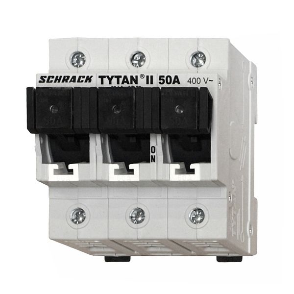 TYTAN II, D02 Fuse switch disconnector, 3-pole, complete 50A image 1