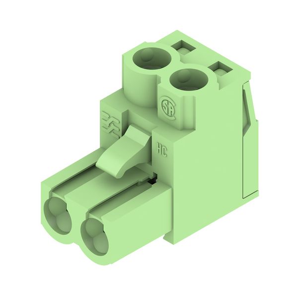 PCB plug-in connector (wire connection), 5.08 mm, Number of poles: 2,  image 2