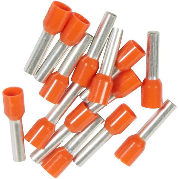 Ferrules Starfix - simples individuals - cross section 4 mm² - orange image 1