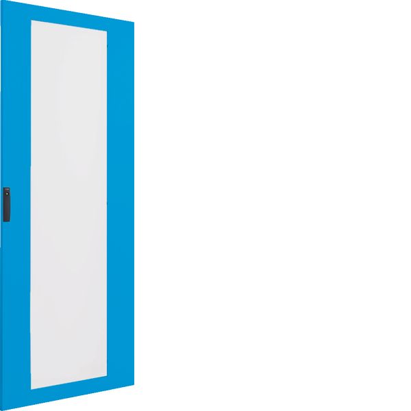 Glazed door Securitglas for MSD with lock IP41 600x2200 RAL of choice image 1