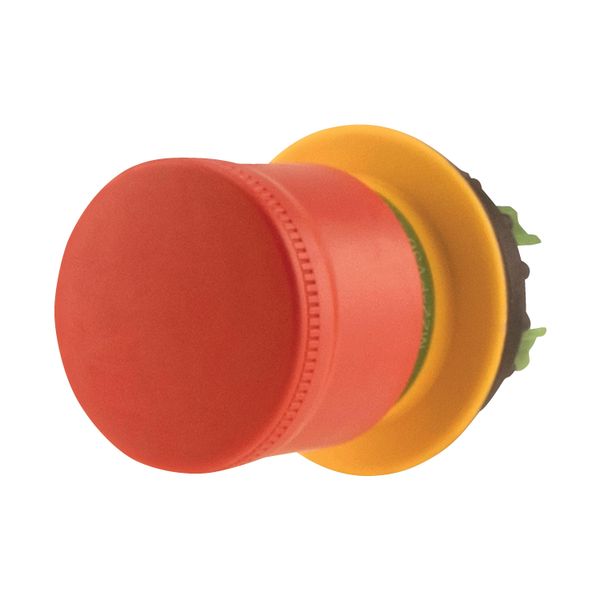 Emergency stop/emergency switching off pushbutton, RMQ-Titan, Mushroom-shaped, 30 mm, Non-illuminated, Pull-to-release function, Red, yellow image 8