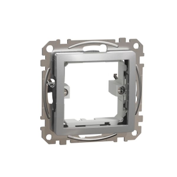 Sedna Design & Elements, 45x45 Adaptor for New Unica & Altira, aluminium image 4