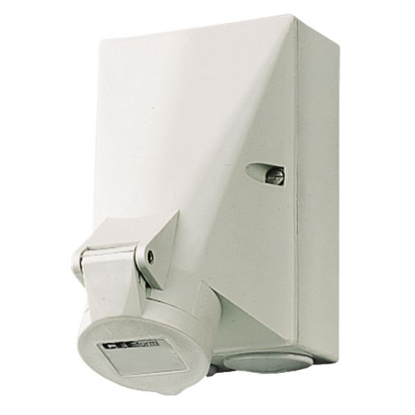 Mennekes Wall mounted recept., 32A2p12h, IP44 591 image 1