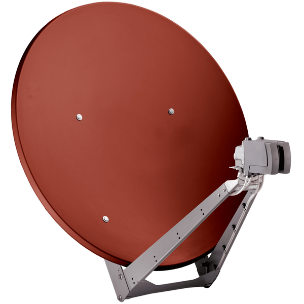 CAS 120/R satellite antenna 1.2 m reddish brown neutral image 1