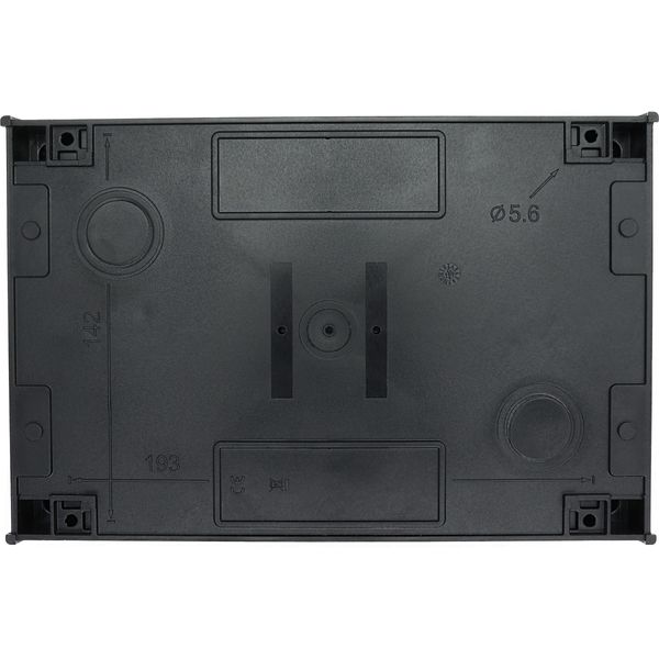 Main switch, P3, 63 A, surface mounting, 3 pole, 1 N/O, 1 N/C, STOP function, With black rotary handle and locking ring, Lockable in the 0 (Off) posit image 49