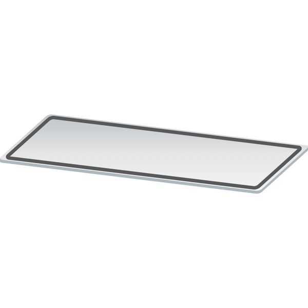 Blank bottom plate with seal, WxD=332x172mm image 3