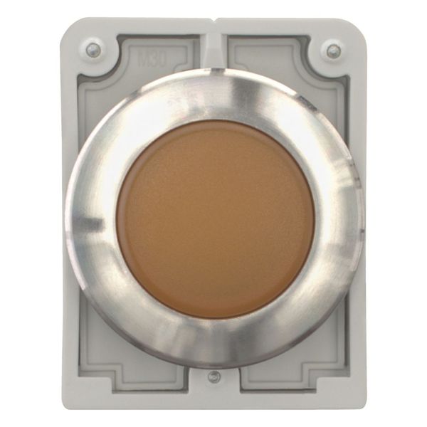 Indicator light, RMQ-Titan, flat, orange, Front ring stainless steel image 8