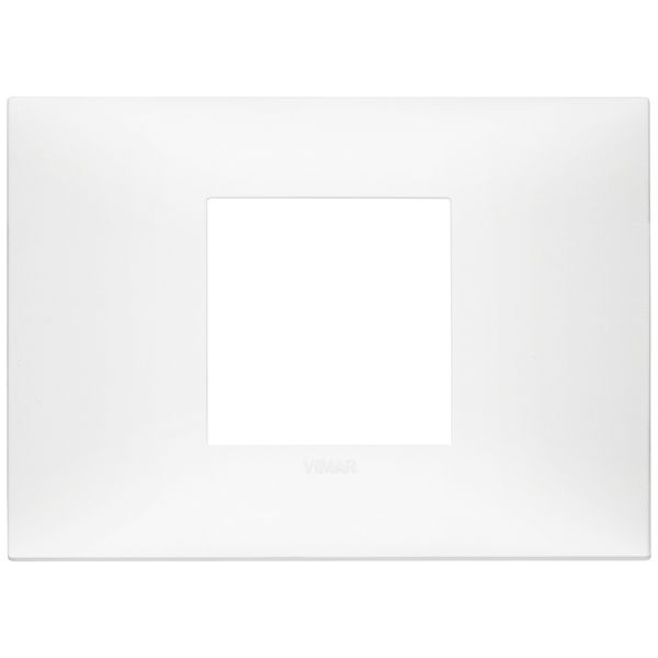 Plate 2centrM techn.matt white image 1