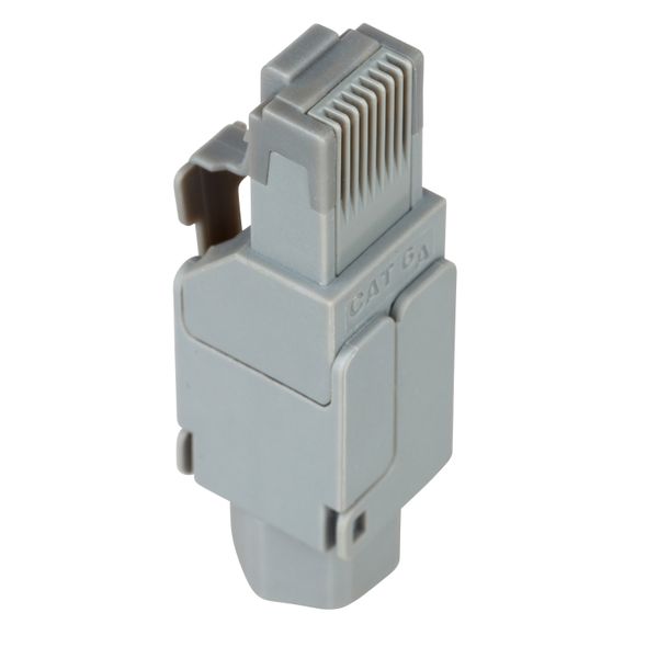 RJ45 plug C6a UTP, on-site installable,f.solid wire,straight image 8