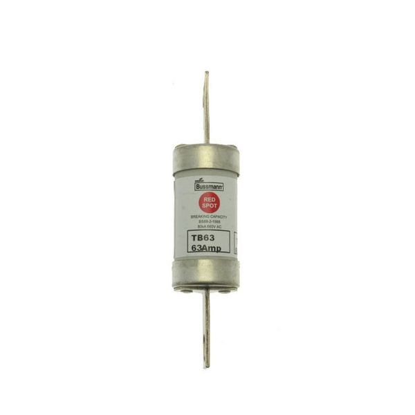 Fuse-link, low voltage, 63 A, AC 660 V, DC 460 V, BS88, 27 x 112 mm, gL/gG, BS image 5