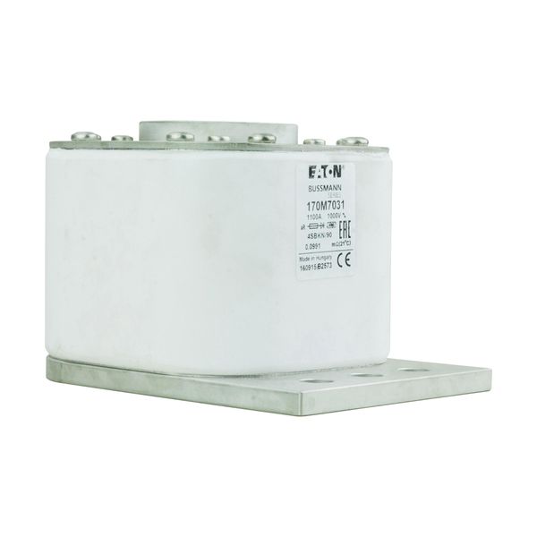 Fuse-link, high speed, 1100 A, AC 1000 V, size 4, 100 x 133 x  90 mm, aR, IEC, single indicator image 16