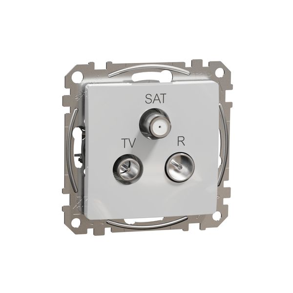 TV/R/SAT connector 7db, Sedna, Aluminium image 4