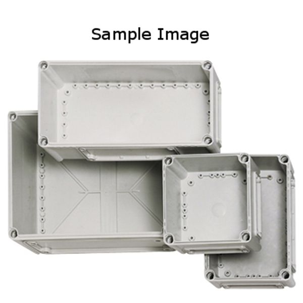 Enclosure ABS without flange embossment 280x190x100 mm image 1