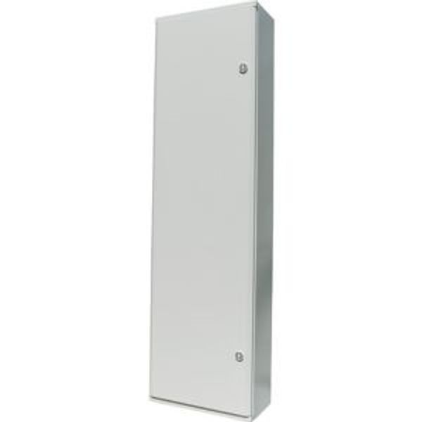 White floor standing distribution board with three-point turn-lock, W = 1000 mm, H = 1760 mm, D = 300 mm image 2