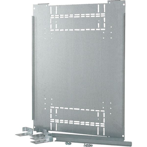 Mounting plate,NZM4,3/4 p,withdrawable unit,W=600mm image 3