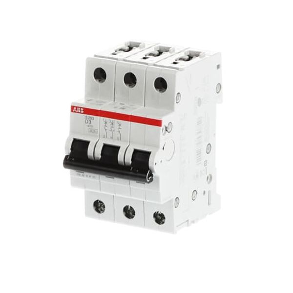 S203-C3 Miniature Circuit Breaker - 3P - C - 3 A image 3