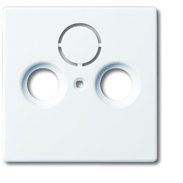 1743-84 CoverPlates (partly incl. Insert) future®, Busch-axcent®, solo®; carat® Studio white image 1