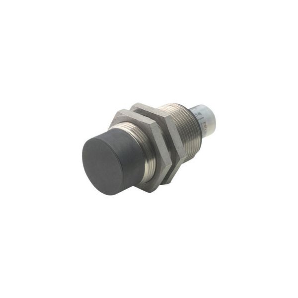 Proximity switch, E57 Premium+ Series, 1 N/O, 3-wire, 6 - 48 V DC, M30 x 1 mm, Sn= 22 mm, Semi-shielded, PNP, Stainless steel, Plug-in connection M12 image 3