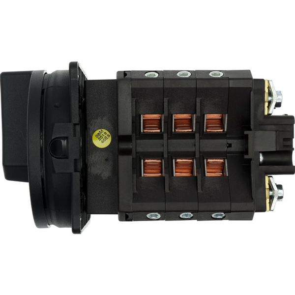 Main switch, T5B, 63 A, flush mounting, 3 contact unit(s), 6 pole, STOP function, With black rotary handle and locking ring, Lockable in the 0 (Off) p image 9