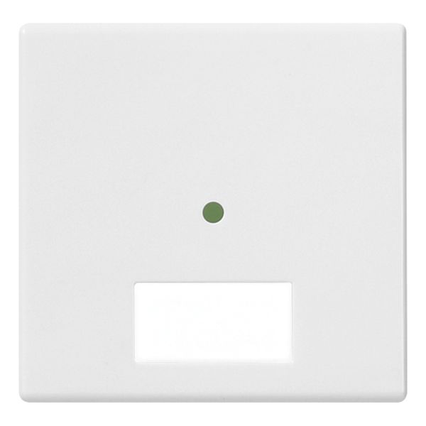Button 2M with name-plate white image 1
