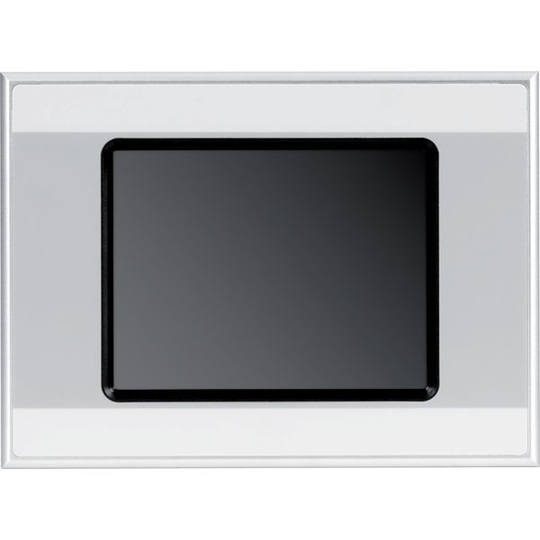 Single touch display, 5.7-inch display, 24 VDC, 640 x 480 px, 2x Ethernet, 1x RS232, 1x RS485, 1x CAN, 1x DP, PLC function can be fitted by user image 19