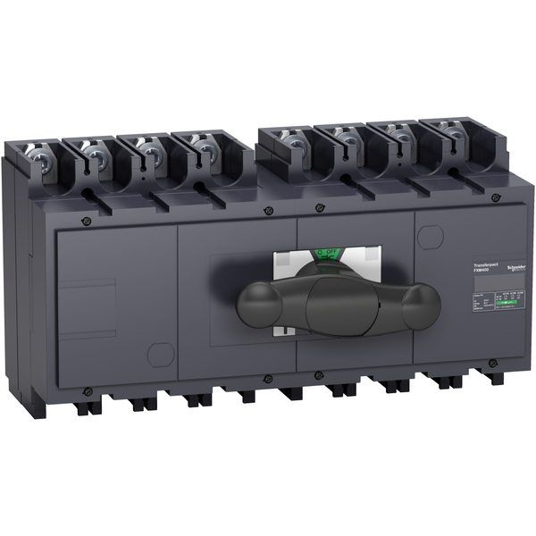 complete manual source changeover assembly, FXM400, Compact INS400 switch disconnectors, 400 A, 4 poles image 4
