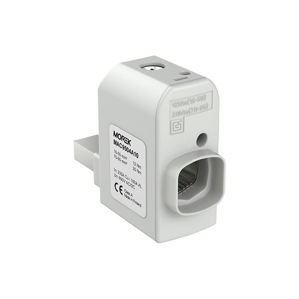 SR95RB 1xAl/Cu 16-95mm² 690V Device connector,rounded bar image 1