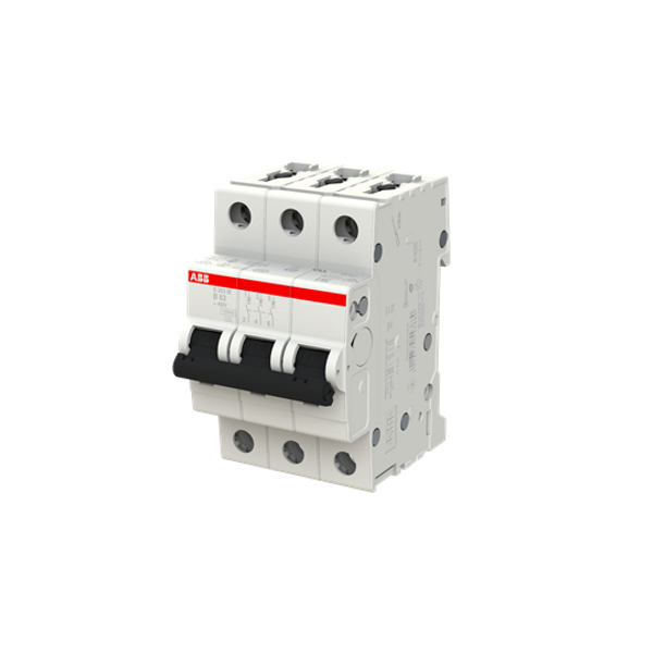 S203M-D1.6 Miniature Circuit Breaker - 3P - D - 1.6 A image 2