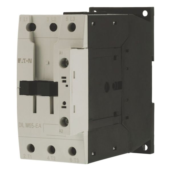 Contactor, 3 pole, 380 V 400 V 30 kW, 230 V 50 Hz, 240 V 60 Hz, AC operation, Screw terminals image 1