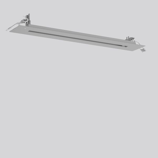 Recessed frame L 406 B 68 H 1 HE 75 colour: silver image 1