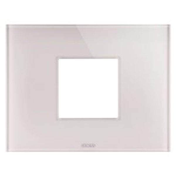 ICE PLATE - IN GLASS - 2 MODULES - NATURAL BEIGE - CHORUSMART image 1