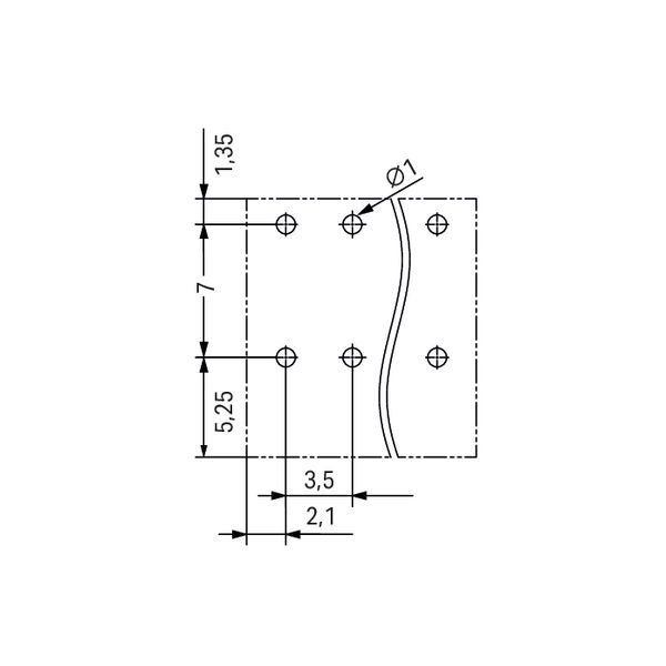 THR PCB terminal block push-button 1.5 mm², black image 3