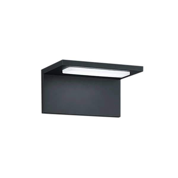 Trave LED wall lamp anthracite image 1