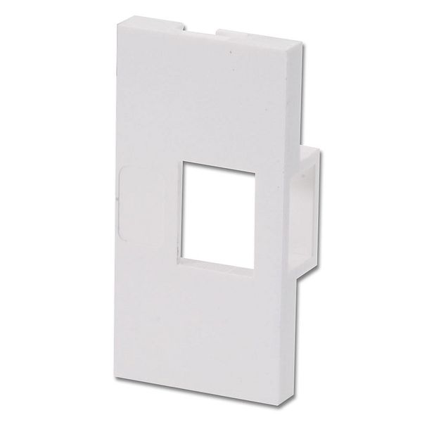 Single Snap-in Block, 4 Pack Single Block for use with our Keystone Modules and Modular AV Face Plates! image 1