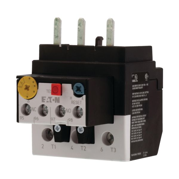 Overload relay, ZB65, Ir= 50 - 65 A, 1 N/O, 1 N/C, Direct mounting, IP00 image 6