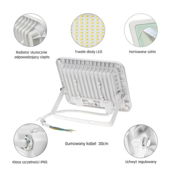 NOCTIS LUX 2 SMD 230V 30W IP65 CW white image 19