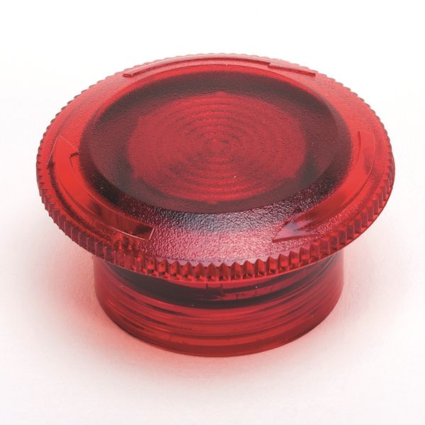 Cap, 30 mm Push Button, Red, Illuminated Push-Pull Twist Release Pu image 1