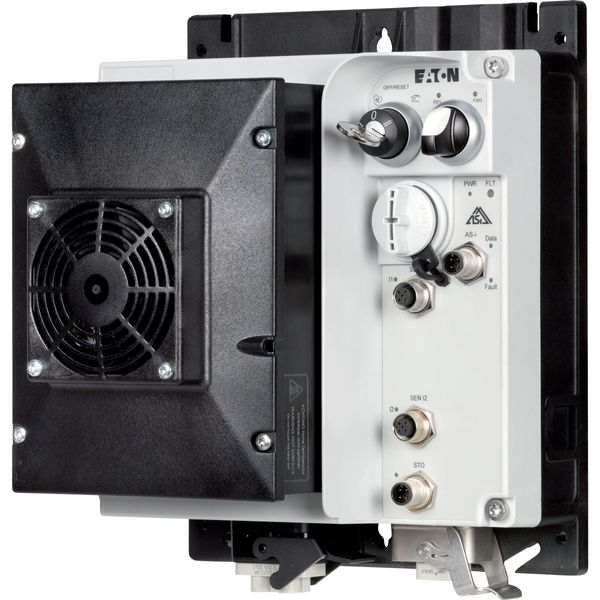 Speed controllers, 8.5 A, 4 kW, Sensor input 4, AS-Interface®, S-7.4 for 31 modules, HAN Q4/2, STO (Safe Torque Off), with fan image 9