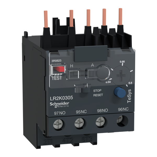 TeSys K - differential thermal overload relays - 0.54...0.8 A - class 10A image 4