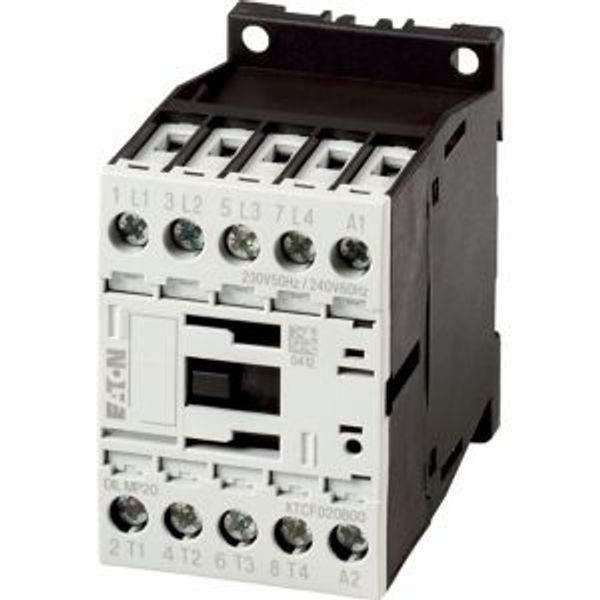 Contactor, 4 pole, 22 A, 12 V DC, DC operation image 5