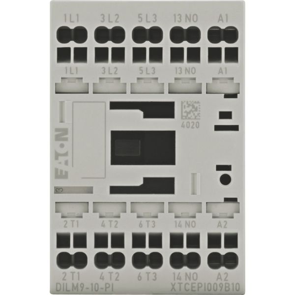 Contactor, 3 pole, 380 V 400 V 4 kW, 1 N/O, 230 V 50 Hz, 240 V 60 Hz, AC operation, Push in terminals image 11