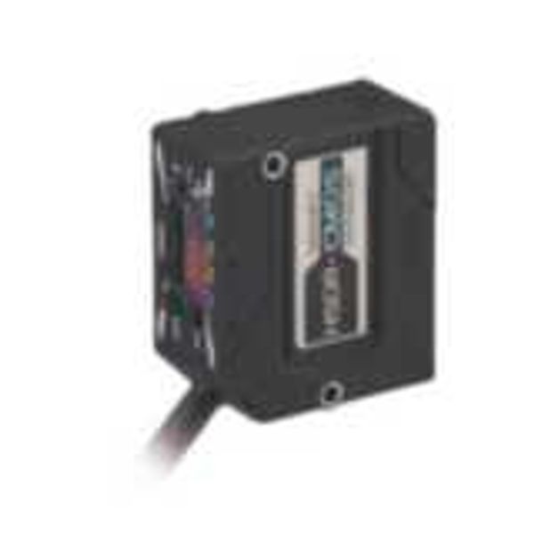 Laser displacement sensor, 100 +/- 35 mm, PNP, 5m cable image 3