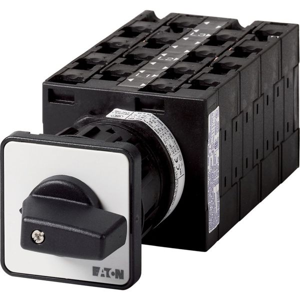 Step switches, T3, 32 A, centre mounting, 8 contact unit(s), Contacts: 15, 45 °, maintained, Without 0 (Off) position, 1-5, Design number 15152 image 2