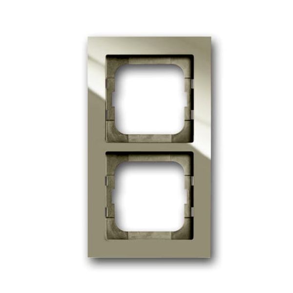 1722-299-500 Cover Frame Busch-axcent® maison-beige image 1