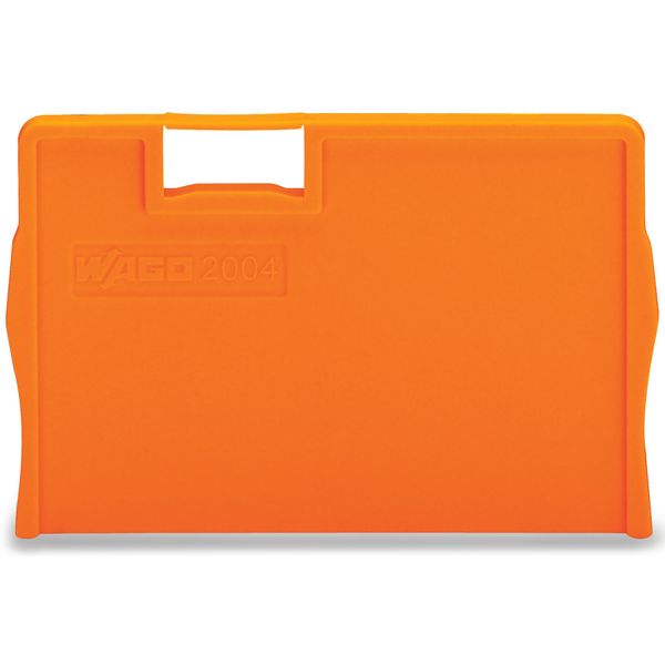 Seperator plate 2 mm thick oversized orange image 1