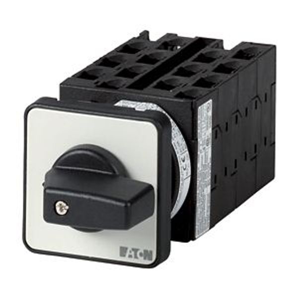 Step switches, T0, 20 A, flush mounting, 7 contact unit(s), Contacts: 14, 45 °, maintained, With 0 (Off) position, 0-7, Design number 15135 image 5